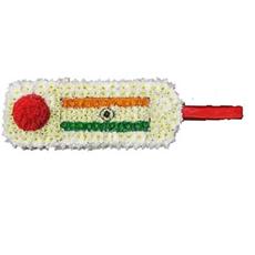 SG064 CRICKET BAT WITH INDIAN FLAG