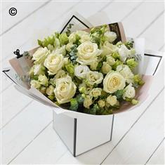 Beautifully Simple Bouquet White Medium