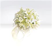 Exotic White Lily Bridesmaid Bouquet