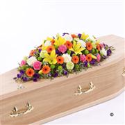 Vibrant Casket Spray