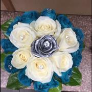 Men&#39;s wedding Posy Blue 