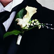 BH 6 Tremped Calla Lilly Buttonhole