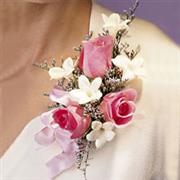 C1 Pretty Pink Corsage