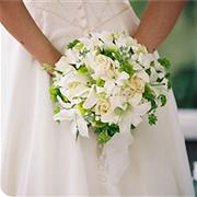 White Princes Bridal Bouquet