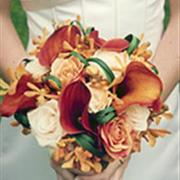 Mango &amp; Peaches Luxury Bridal Bouquet