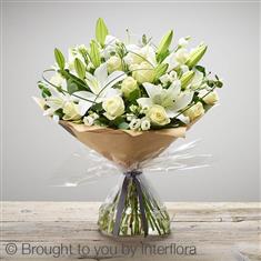 Wonderfully White Sympathy Hand-tied Extra Large