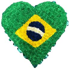 HC 12 BRAZIL FLAG HEART