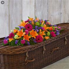 Vibrant Spirit Casket Spray 