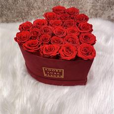 JPR 003 RED HEART PRESERVED ROSE BOX 