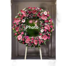 SERD 015 Posh Pink portrait Service Arrangement 